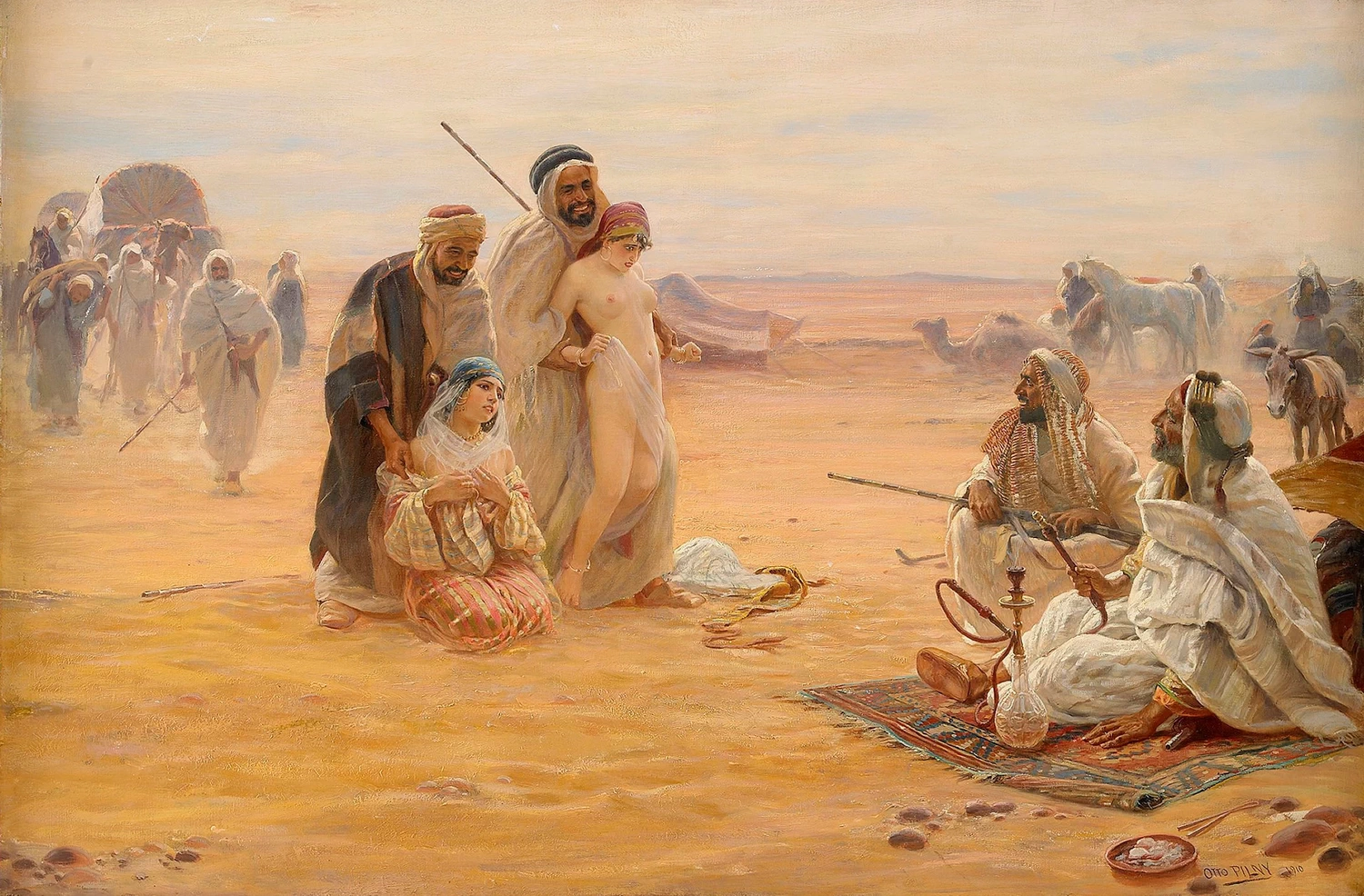 Il mercato degli schiavi
